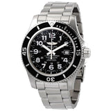 Breitling Superocean II 44mm Black Dial Black Steel Strap Watch for Men - A17392D71B1A1 Buy Now By Breitling