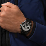 Breitling Superocean Heritage B01 Chronograph 44 Silver Dial Black Mesh Bracelet Watch for Men - AB0162121G1S1 Buy Now By Breitling