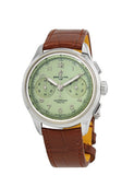 Breitling Premier B09 Chronograph 40 Green Dial Brown Leather Strap Watch for Men - AB0930D31L1P1 Buy Now By Breitling
