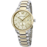 Burberry The Classic Gold Dial Two Tone Steel Strap Watch for Men - BU10011 Buy Now By Burberry