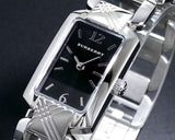 Burberry Signature Quartz Black Dial Silver Steel Strap Watch for Women - BU4210 Buy Now By Burberry