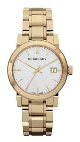 Burberry The City White Dial Gold Steel Strap Watch for Women - BU9103 Buy Now By Burberry