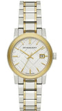 Burberry The City White Dial Two Tone Steel Strap Watch for Women - BU9115 Buy Now By Burberry