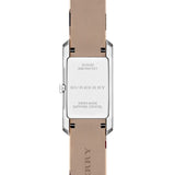 Burberry The Pioneer Silver Dial Haymarket Beige Leather Strap Watch for Women - BU9406 Buy Now By Burberry