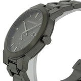 Burberry The City Black Dial Black Steel Strap Watch for Men - BU9902 Buy Now By Burberry