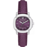 Burberry Brit The Britain Maroon Dial Maroon Leather Strap Watch for Women - BBY1714 Buy Now By Burberry