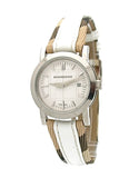 Burberry Heritage Nova Heritage White Dial Leather Strap Watch for Women - BU1395 Buy Now By Burberry
