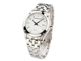 Burberry Heritage Check White Dial Silver Steel Strap Watch for Women - BU1853 Buy Now By Burberry