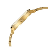 Burberry The City Silver Dial Gold Steel Strap Unisex Watch - BU9003 Buy Now By Burberry