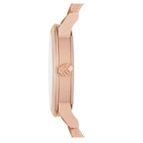 Burberry The City White Dial Rose Gold Steel Strap Watch for Women - BU9004 Buy Now By Burberry