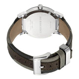 Burberry The City Grey Dial Leather Strap Watch for Men - BU9020 Buy Now By Burberry