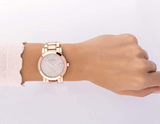 Burberry The City Rose Gold Dial Rose Gold Steel Strap Watch for Women - BU9703 Buy Now By Burberry