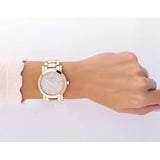Burberry The City Diamonds Rose Dial Rose Gold Steel Strap Watch for Women - BU9225 Buy Now By Burberry