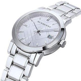 Burberry The City Silver Dial Silver Steel Strap Watch for Women - BU9035 Buy Now By Burberry