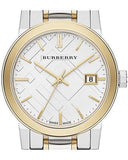 Burberry The City White Dial Two Tone Steel Strap Watch for Women - BU9115 Buy Now By Burberry