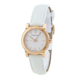 Burberry The City White Dial White Leather Strap Watch for Women - BU9209 Buy Now By Burberry