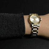 Burberry The City Silver Dial Two Tone Steel Strap Watch for Women - BU9217 Buy Now By Burberry