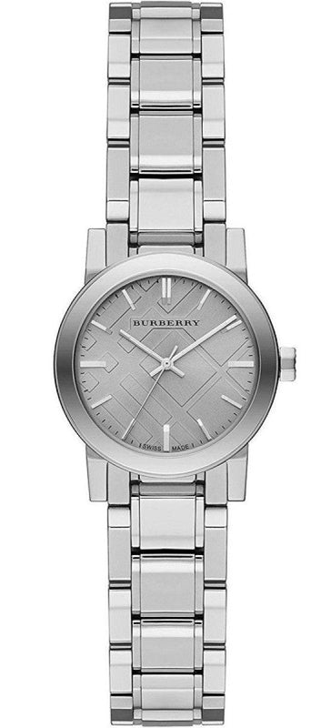 Burberry The City Diamonds Silver Dial Silver Steel Strap Watch for Women - BU9229 Buy Now By Burberry