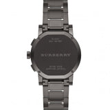 Burberry The City Grey Dial Gunmetal Grey Steel Strap Watch for Men - BU9381 Buy Now By Burberry