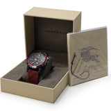 Burberry The City Chronograph Black Dial Red Rubber Strap Watch For Men - BU9805 Buy Now By Burberry