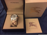 Burberry The City Chronograph White Dial Haymarket Leather Strap Watch For Men - BU9360 Buy Now By Burberry