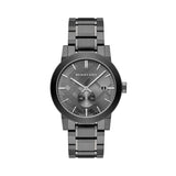 Burberry The City Black Dial Black Steel Strap Watch for Men - BU9902 Buy Now By Burberry