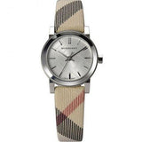 Burberry The City Nova Silver Dial Brown Leather Strap Watch for Women - BU9212 Buy Now By Burberry