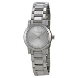 Burberry The City Silver Diamonds Dial Silver Steel Strap Watch for Women - BU9230 Buy Now By Burberry