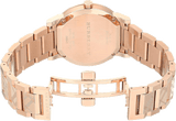 Burberry The City Rose Gold Dial Rose Gold Steel Strap Watch for Women - BU9039 Buy Now By Burberry