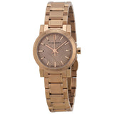 Burberry The City Nude Dial Rose Gold Steel Strap Watch for Women - BU9228 Buy Now By Burberry