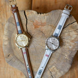 Burberry The Classic Guilloche Silver Dial Grey Leather Strap Watch for Women - BU10113 Buy Now By Burberry