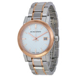Burberry The City White Dial Two Tone Steel Strap Watch for Women - BU9105 Buy Now By Burberry
