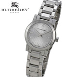 Burberry The City Silver Diamonds Dial Silver Steel Strap Watch for Women - BU9230 Buy Now By Burberry