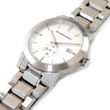 Burberry The City Silver Dial Silver Steel Strap Watch for Men - BU9900 Buy Now By Burberry