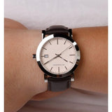 Burberry Heritage Beige Dial Brown Leather Strap Watch for Men - BU1777 Buy Now By Burberry