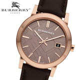 Burberry The City Brown Dial Brown Leather Strap Watch for Men - BU9013 Buy Now By Burberry