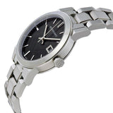 Burberry The City Black Dial Silver Steel Strap Watch for Women - BU9101 Buy Now By Burberry