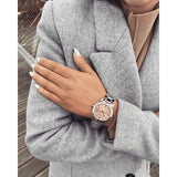 Burberry The City Pink Dial Silver Steel Strap Watch for Women - BU9124 Buy Now By Burberry