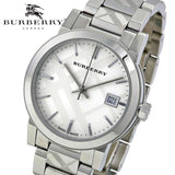 Burberry The City White Dial Silver Steel Strap Watch for Women - BU9144 Buy Now By Burberry