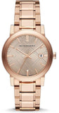 Burberry The Classic Rose Gold Dial Rose Gold Steel Strap Watch for Men - BU10013 Buy Now By Burberry