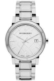 Burberry The City White Dial Silver Steel Strap Watch for Women - BU9100 Buy Now By Burberry