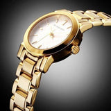 Burberry Heritage White Dial Gold Steel Strap Watch for Women - BU9203 Buy Now By Burberry