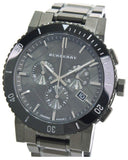 Burberry The City Grey Dial Gunmetal Grey Steel Strap Watch for Men - BU9381 Buy Now By Burberry