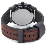 Fossil Forrester Chronograph White Dial Brown Leather Strap Watch for Men - FS5696 Buy Now By Fossil