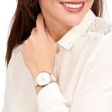 Fossil Jacqueline White Dial Beige Leather Strap Watch for Women - ES3793 Buy Now By Fossil