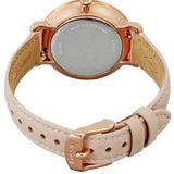 Fossil Jacqueline White Dial Pink Leather Strap Watch for Women - ES3988 Buy Now By Fossil