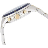 Fossil Grant Sport Automatic Skeleton Blue Dial Two Tone Steel Strap Watch for Men - ME3141 Buy Now By Fossil