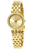 Michael Kors Darci Gold Dial with Diamonds Gold Steel Strap Watch for Women - MK3295 Buy Now By Michael Kors
