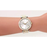 Michael Kors Darci Silver Dial Two Tone Stainless Steel Strap Watch for Women - MK3203 Buy Now By Michael Kors