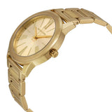 Michael Kors Hartman Quartz Gold Dial Gold Steel Strap Watch For Women - MK3490 Buy Now By Michael Kors